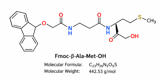 Исследование пептидов Нечистота Fmoc-β-Ala-Met-OH HPLC 99+
